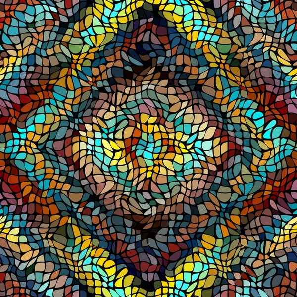 Modèle de mosaïque sans couture — Image vectorielle