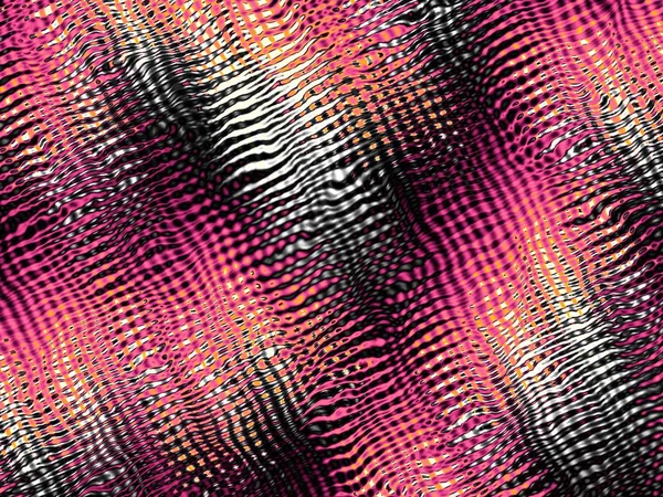 Abstracte golvende fractal — Stockfoto