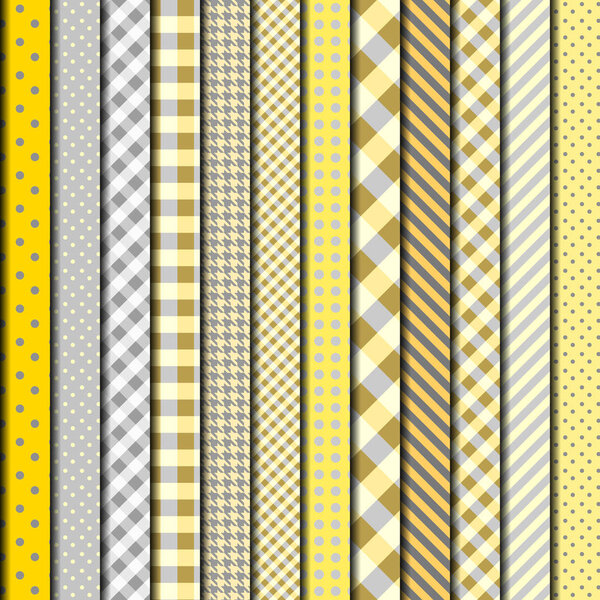 Желтый ретро-лоскут
