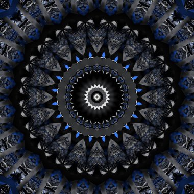 soyut yuvarlak kalıp