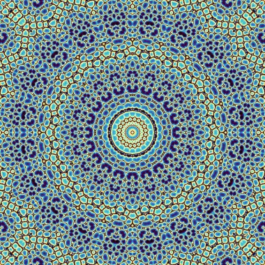 soyut yuvarlak kalıp