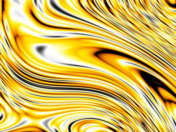Abstracte gele golven — Stockfoto