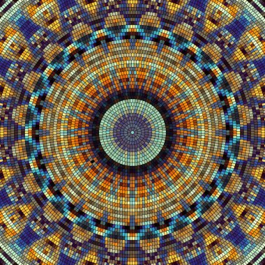 Dikişsiz mozaik desen