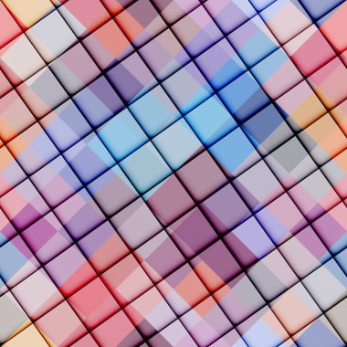 Geometrik soyut desen.