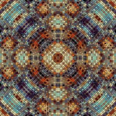 Dikişsiz mozaik desen