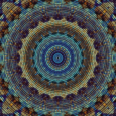 Dikişsiz mozaik desen