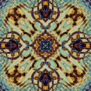 Dikişsiz mozaik desen