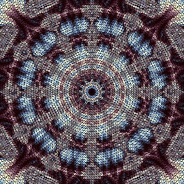 Dikişsiz mozaik desen