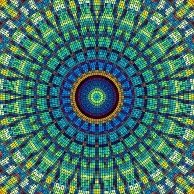 Dikişsiz mozaik desen