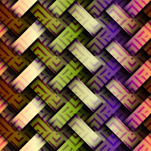 Padrão geométrico abstracto. — Vetor de Stock