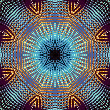 soyut yuvarlak kalıp