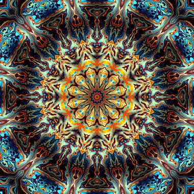 soyut yuvarlak kalıp