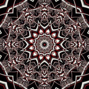 soyut yuvarlak kalıp