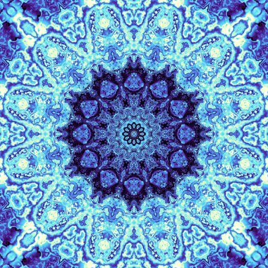 soyut yuvarlak kalıp