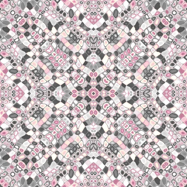 Patrón simétrico mosaico — Foto de Stock