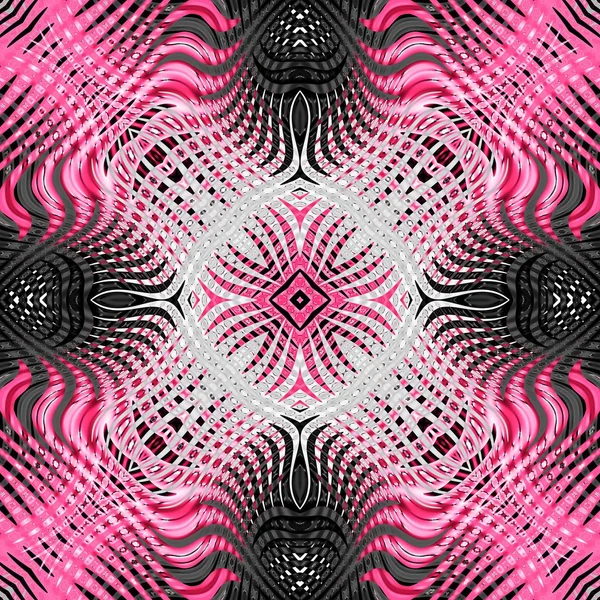 Abstract round pattern