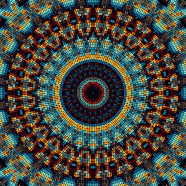 Dikişsiz mozaik desen