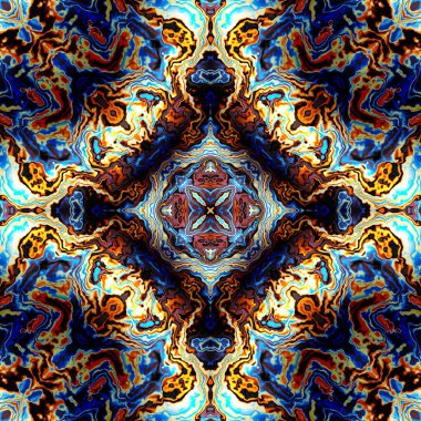 soyut simetrik desen