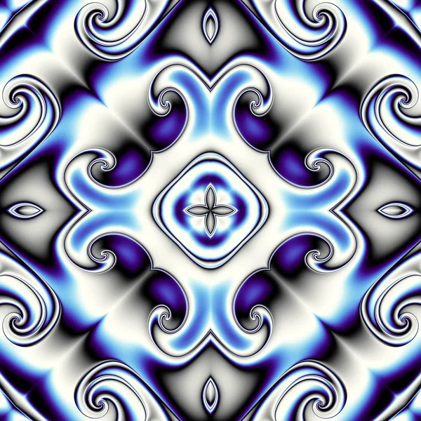 Абстрактный симметричный шаблон — стоковое фото