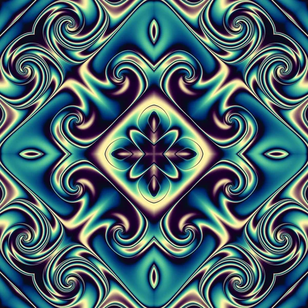 Abstracte symmetrische patroon — Stockfoto
