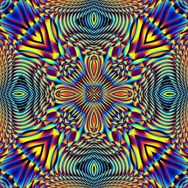 soyut simetrik desen