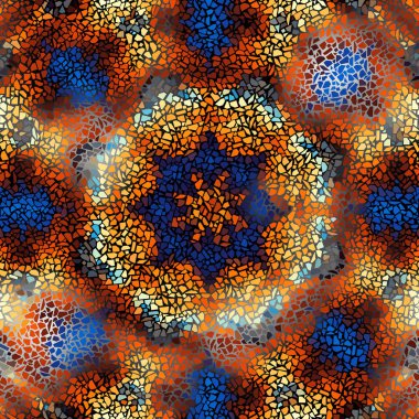 Dikişsiz mozaik desen