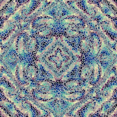 Dikişsiz mozaik desen