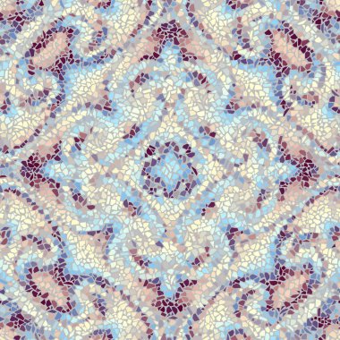 Dikişsiz mozaik desen