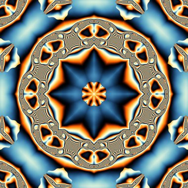 soyut yuvarlak kalıp