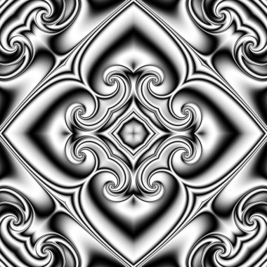 soyut simetrik desen