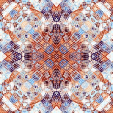 Dikişsiz mozaik desen