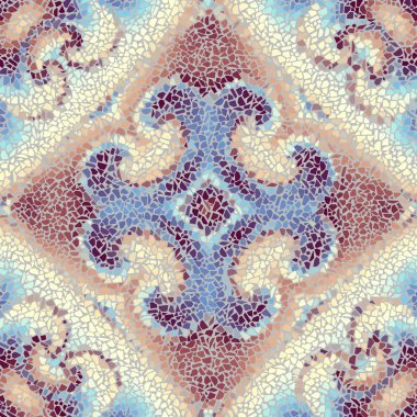 Dikişsiz mozaik desen