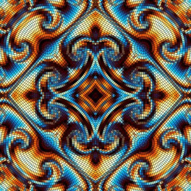 Dikişsiz mozaik desen