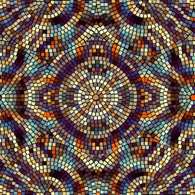 Dikişsiz mozaik desen