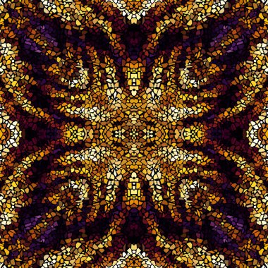 Dikişsiz mozaik desen