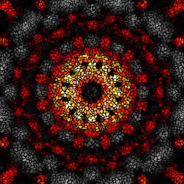 Dikişsiz mozaik desen