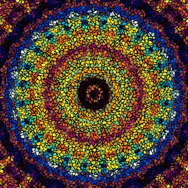 Dikişsiz mozaik desen