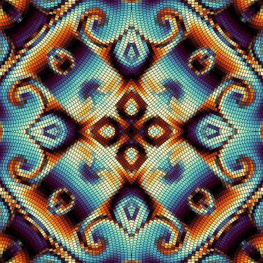 Dikişsiz mozaik desen