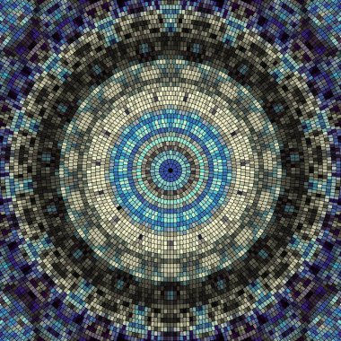 Dikişsiz mozaik desen