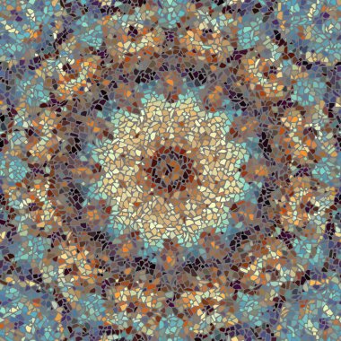 Dikişsiz mozaik desen