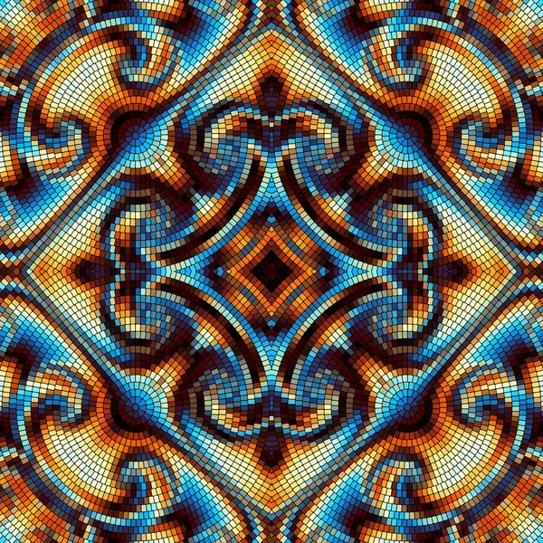 Dikişsiz mozaik desen