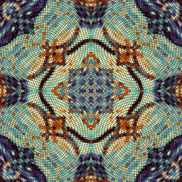 Modèle de mosaïque sans couture — Image vectorielle