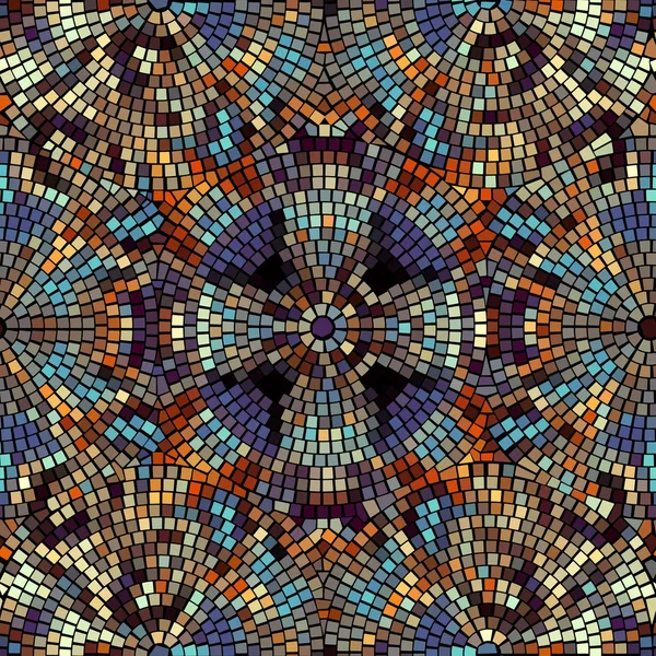 Dikişsiz mozaik desen — Stok Vektör