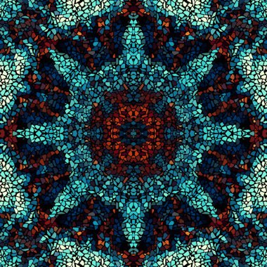 Dikişsiz mozaik desen