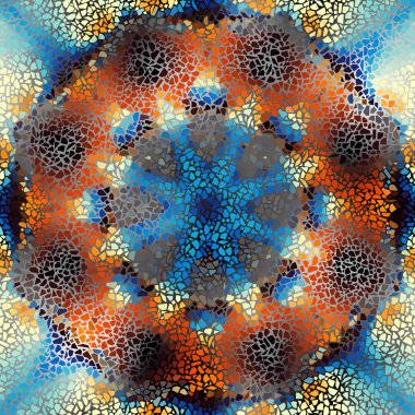 Dikişsiz mozaik desen