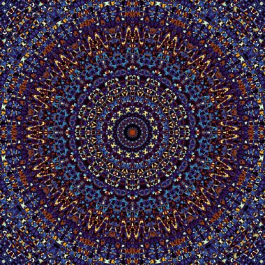 soyut yuvarlak kalıp