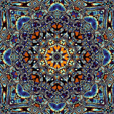 soyut yuvarlak kalıp