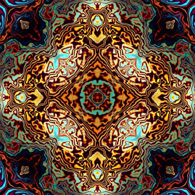 soyut simetrik desen