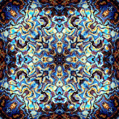 soyut simetrik desen