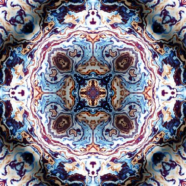 soyut yuvarlak kalıp